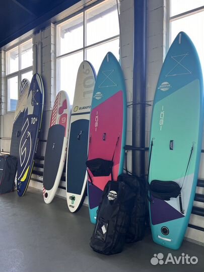 SUP доска надувная Adventum 10.6 Teal/Pink