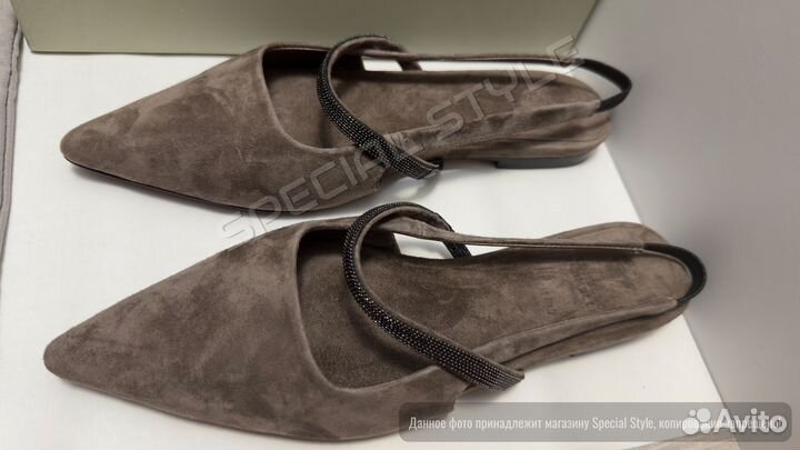 Туфли женские Brunello Cucinelli