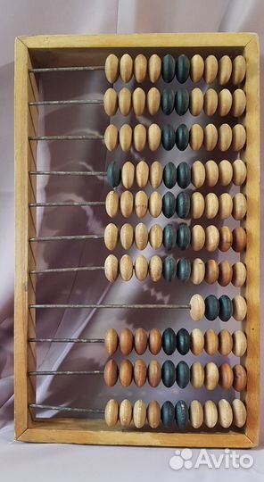 Счеты деревянные времен СССР