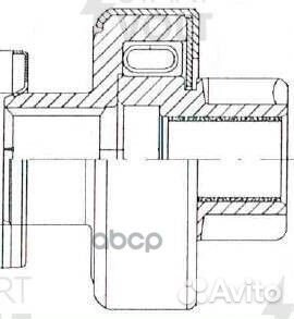 Привод стартера (бендикс) для а/м Лада Vesta (1