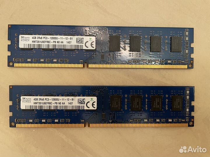 Оперативная память ноутбук ddr3 so-dimm 2-4-8gb
