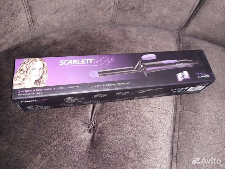 Новая плойка Scarlett.Керамическое покрытие