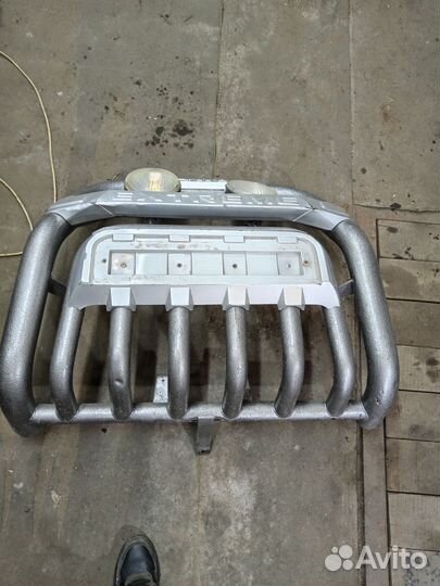 Кенгурятник на chevrolet ниву