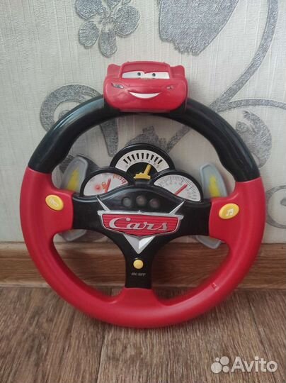 Машинки металлические и др. пакетом. Руль