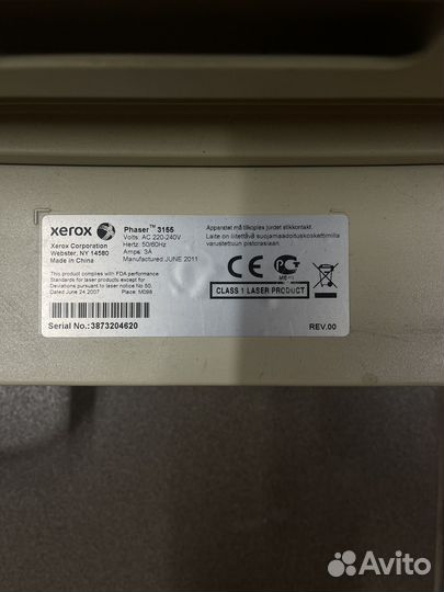 Принтер лазерный xerox