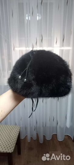 Берет норковый