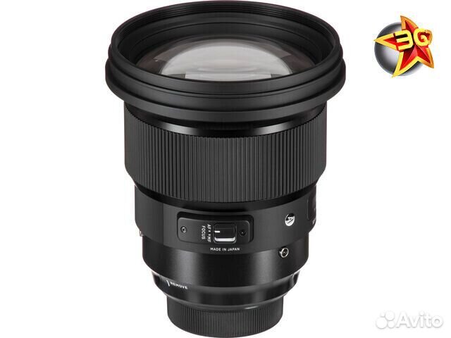 Объектив Sigma 105mm f/1.4 DG HSM Art Sony E