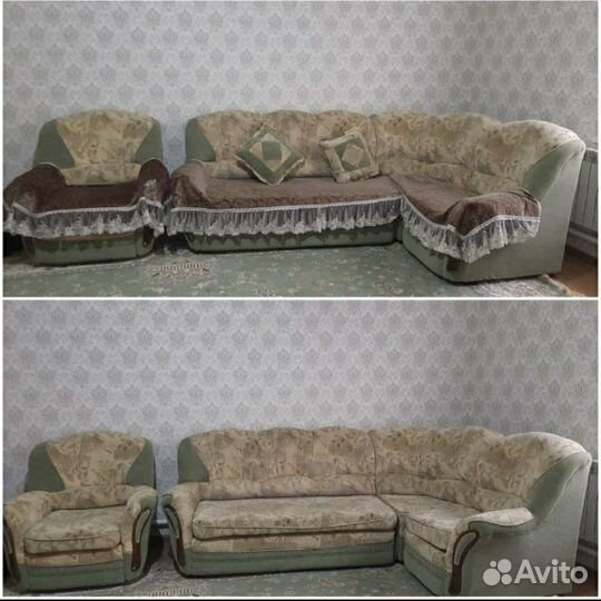 Угловой диван б/у