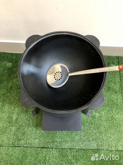 Казан 10 л. с печь и шумовка