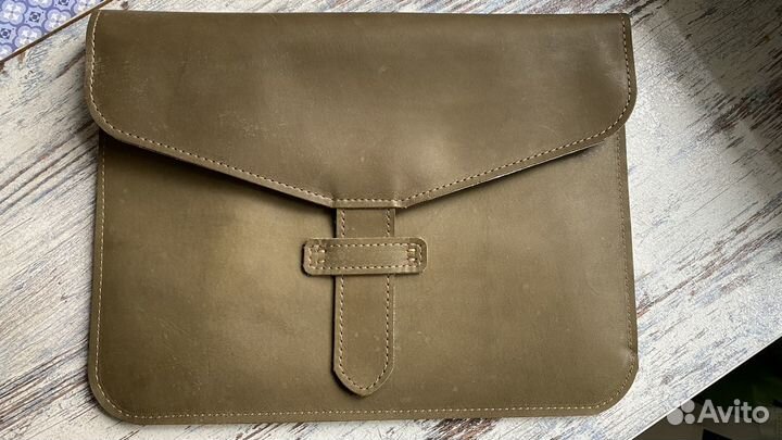 Кожаный Чехол конверт для MacBook