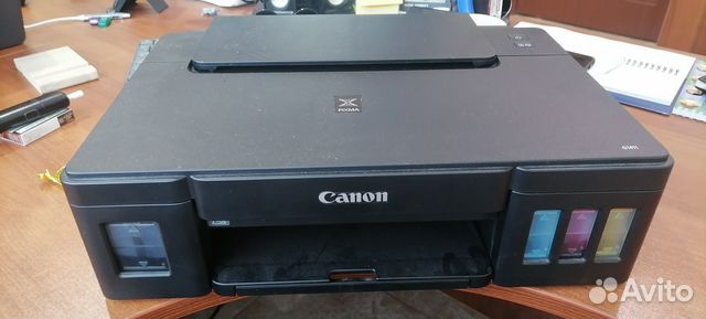 Цветной струйный принтер canon