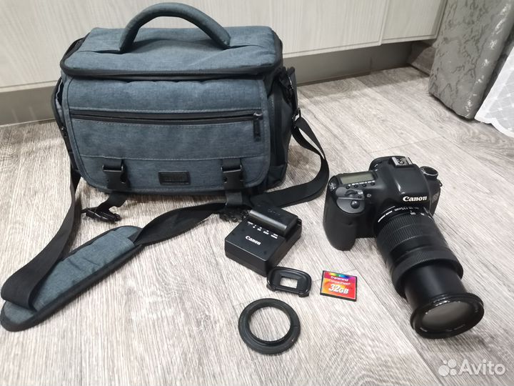 Canon 7D + 18-135mm +сумка