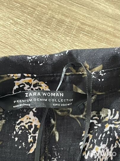 Платье-рубашка на пуговицах Zara новое