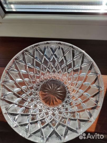 Салатник хрустальный