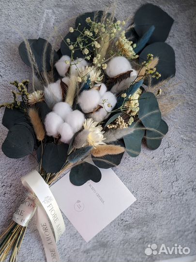 Букет из стабилизированных цветов