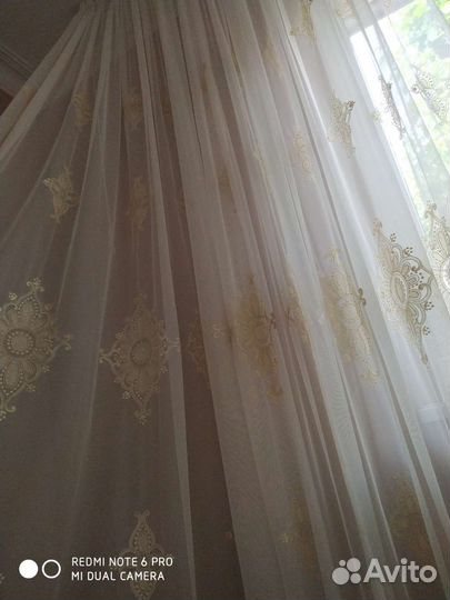 Тюль новая