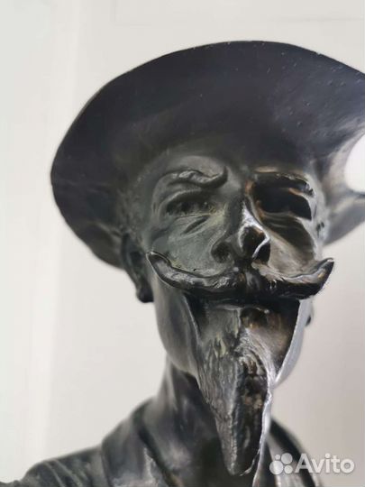 Бюст Дон-Кихот. Редкость. Касли 1979 год