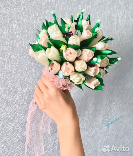 Свадебные вечные букеты