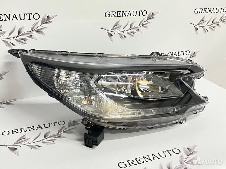 Фара правая галоген Honda Crv4 2012-2015 с LED дхо