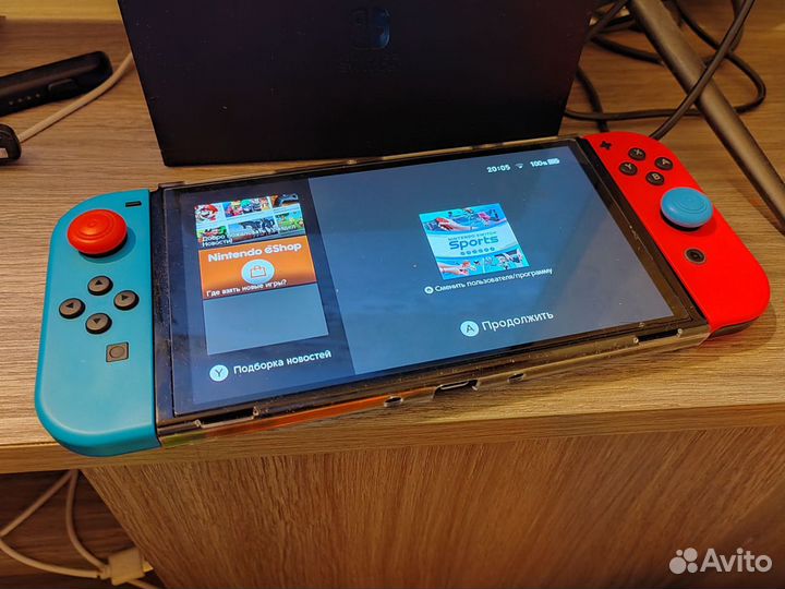 Nintendo switch oled чип