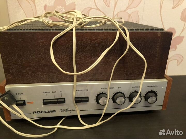 Стереофонический электрофон россия 321 стерео