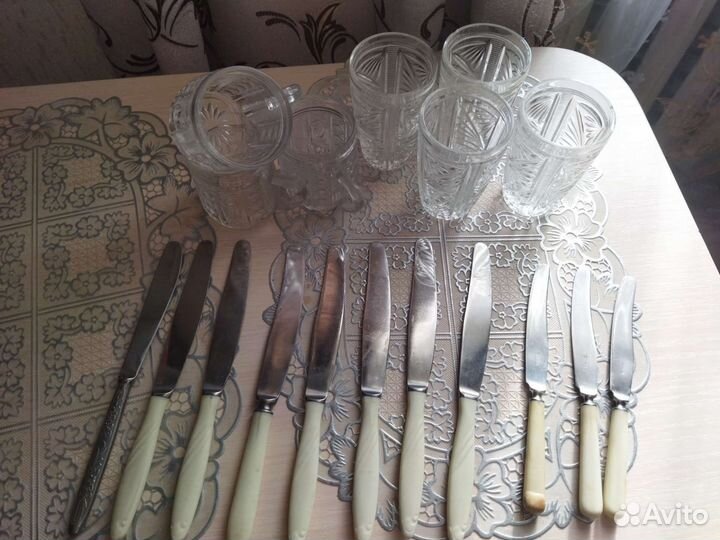 Хрустальная посуда СССР