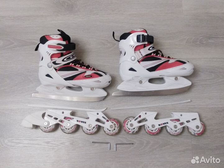 Коньки-трансформеры 34-37