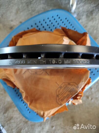 Диски тормозные TRW DF2803