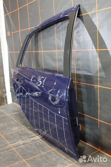 Дверь задняя правая - Renault Symbol 2