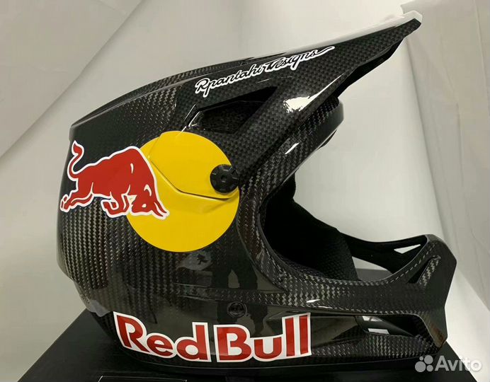 Шлем карбоновый Red bull rpantahi Design (2023)