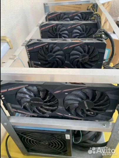 Видеокарты rx 570 (4 шт.)