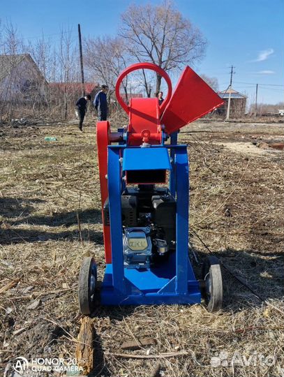 Измельчитель веток Щепорез Дробилка древесины