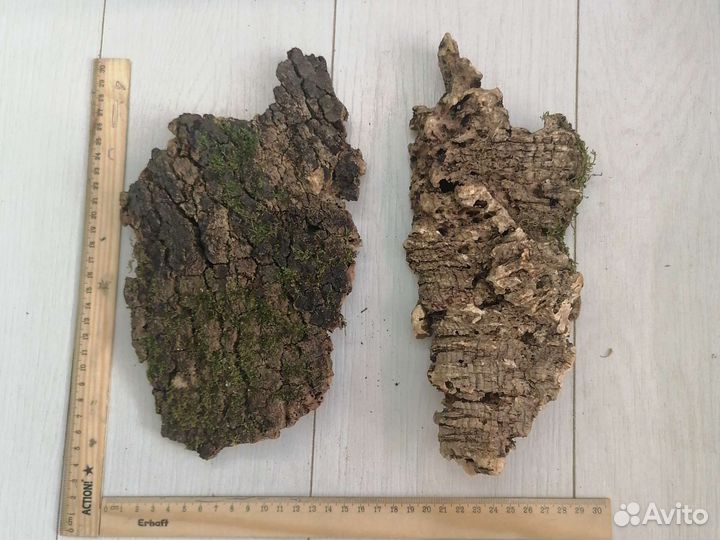 Кора пробкового дуба, мангровая коряга