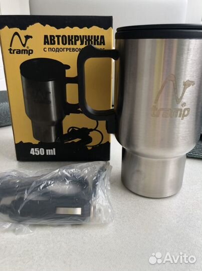Автокружка с подогревом Tramp TRC-005