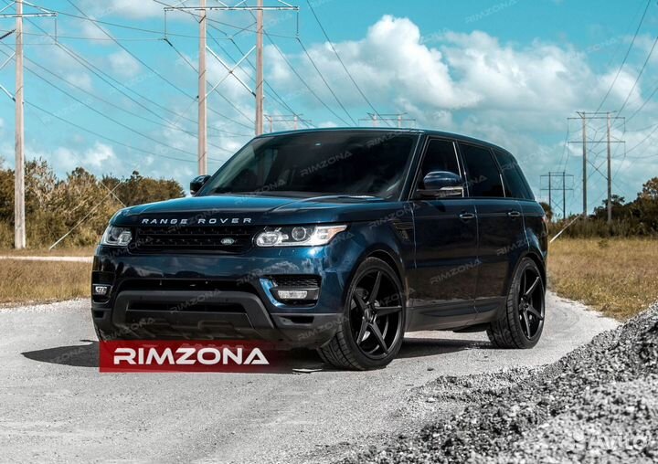 Кованые диски R23 на Range Rover