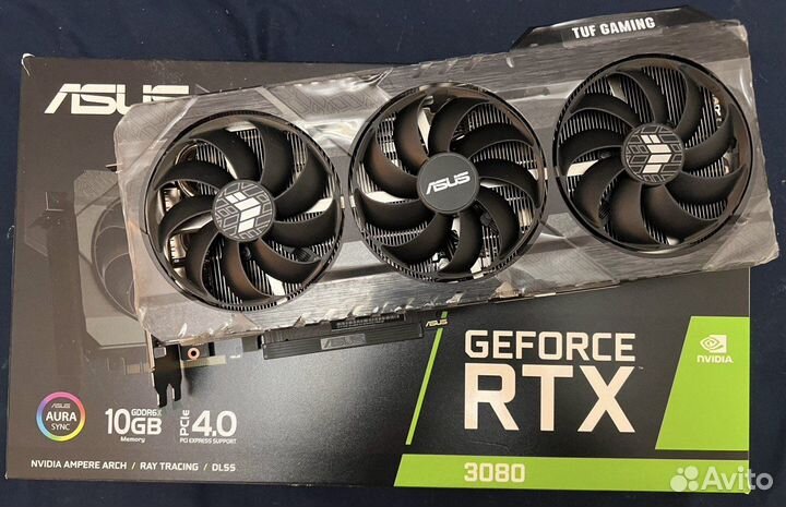 Asus GeForce RTX 3080 TUF Gaming 10GB (LHR)
