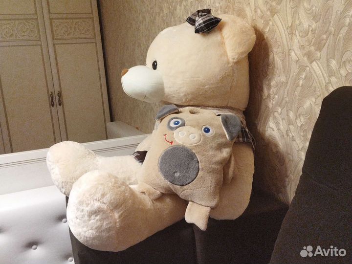 Плюшевый медведь новый