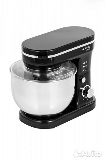 Новый Миксер vitek VT-1441, черный/серебристый