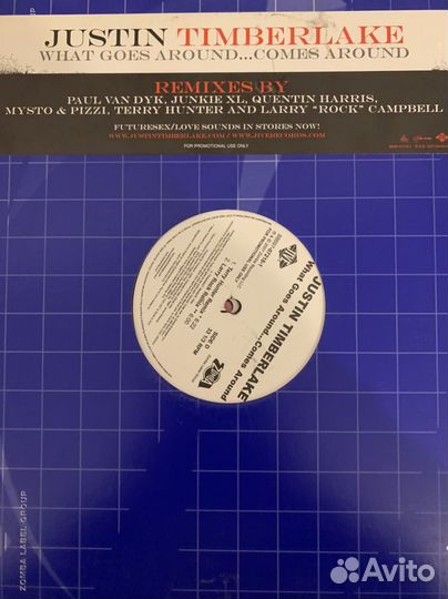 Синглы с ремиксами на виниле - 5 штук