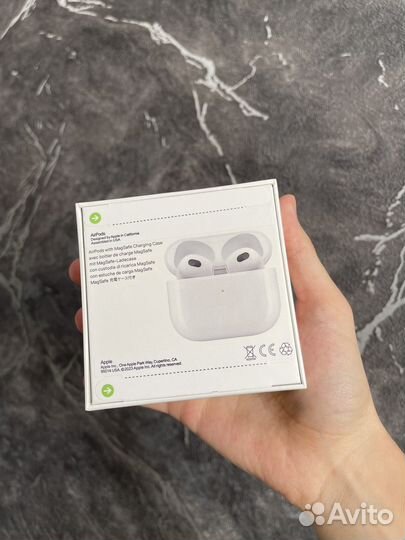 Airpods 3 + чехол в подарок/Premium качество