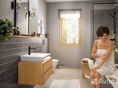 Смеситель для раковины hansgrohe 72559670 Черный