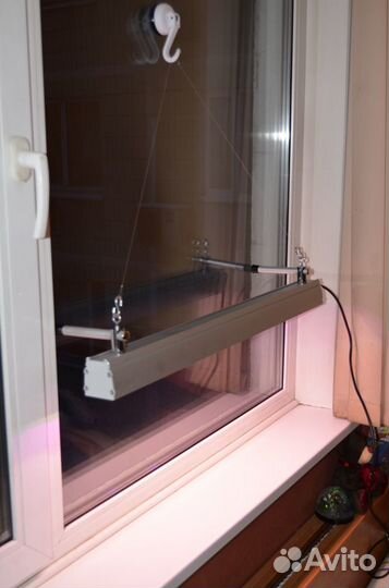 Фитосветильник для рассады на подоконник