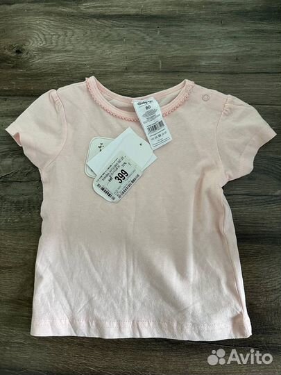 Новая Футболка Baby go 80 размер