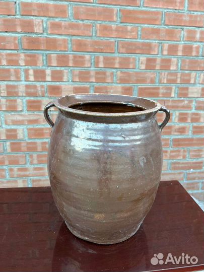 Горшок, макитра, боченок керамический