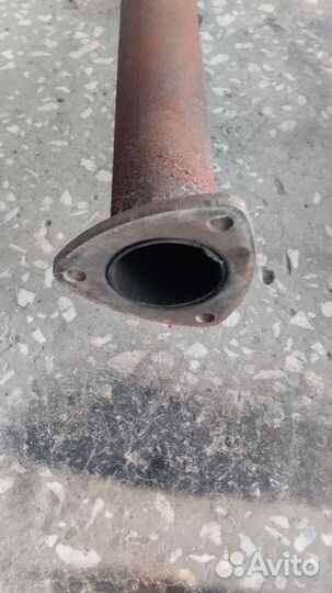 Резонатор - выхлопная труба. Нива шевроле