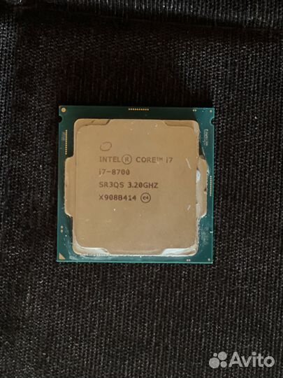 Intel core i7 8700 6/12