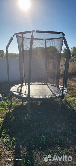 Батут с сеткой бу