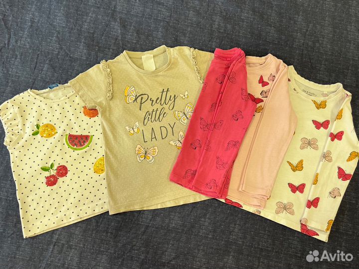 Вещи пакетом для девочки 92-98