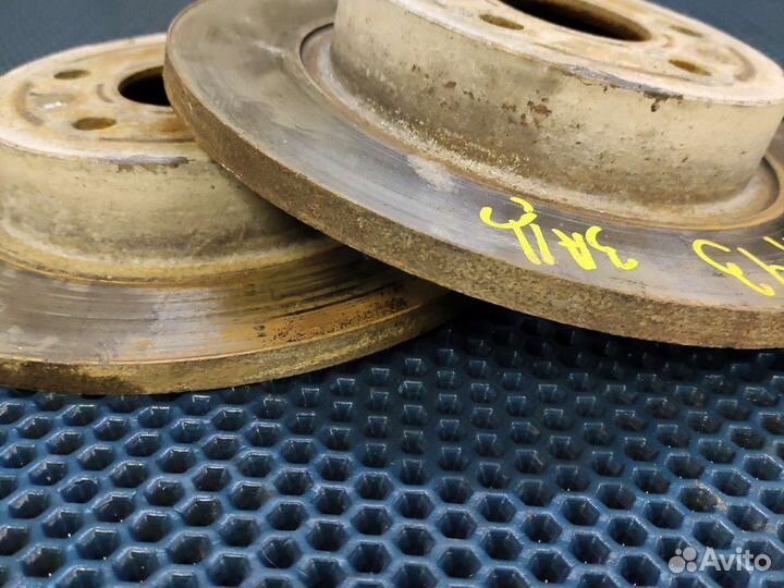 Диск тормозной задний Chevrolet Cruze