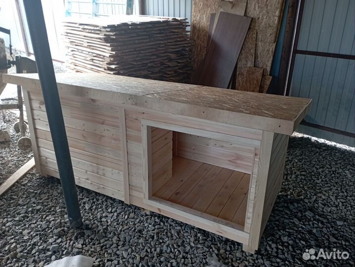 Будка для собаки утепленная